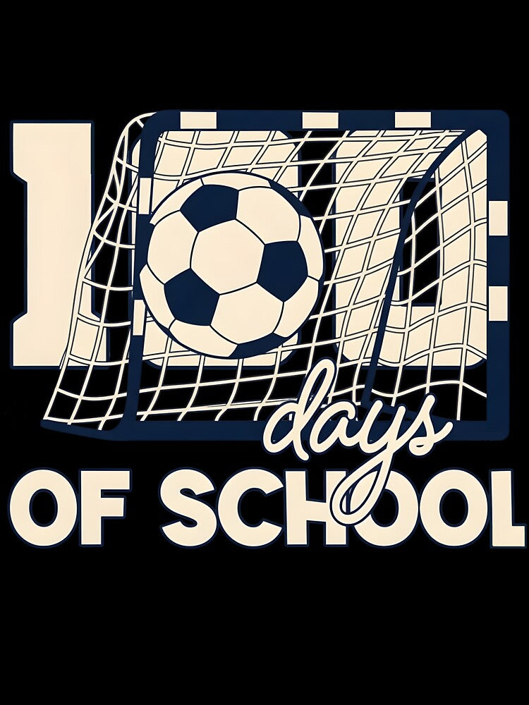 100 Days Of School Soccer by KroghDs