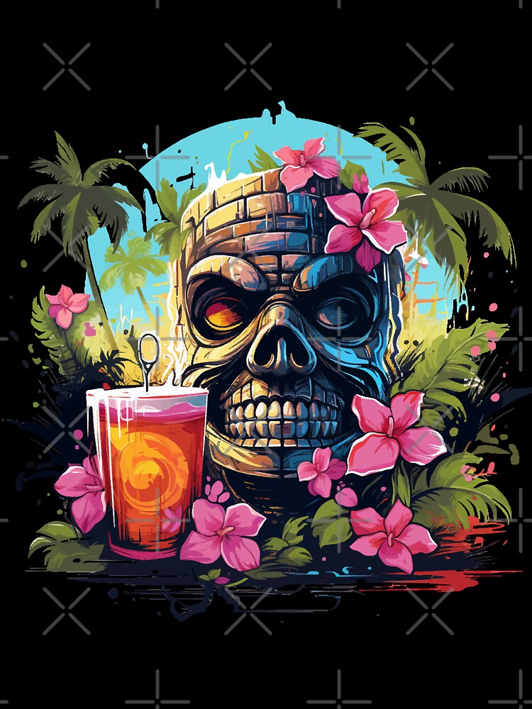 Tiki Statue Next To Beer by VelvetRoom