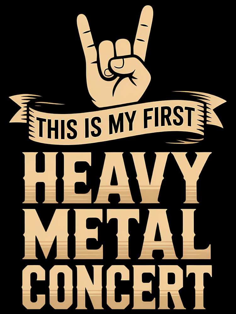 This Is My First Heavy Metal Concert by LittleBO5