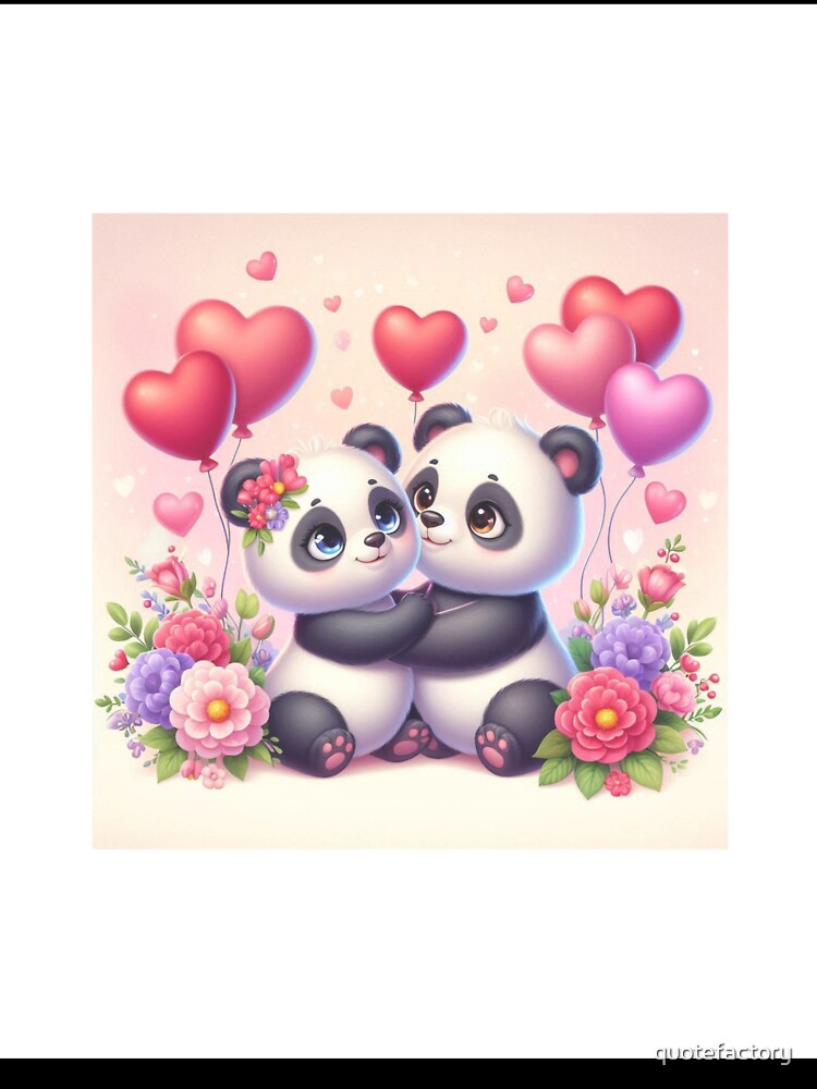 panda love by quotefactory