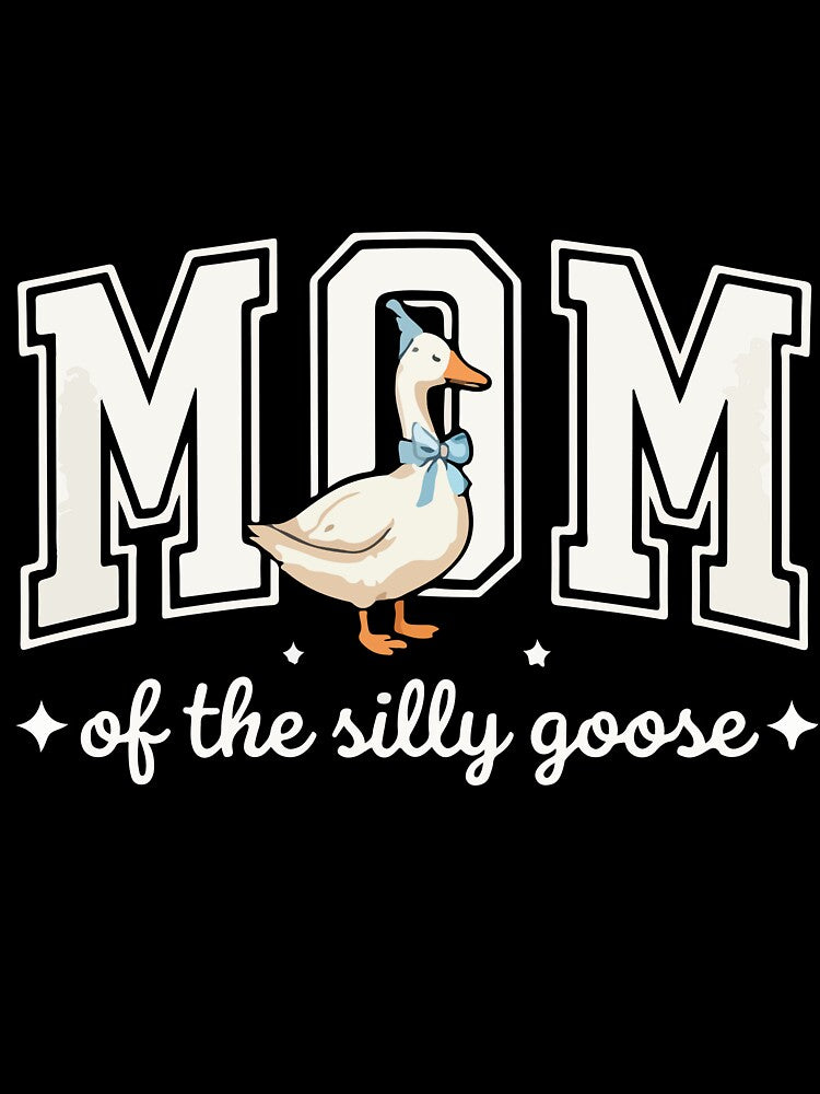 Mom of the Silly Goose Funny Family Matching Birthday Cute Mom Gift by kiralynstration
