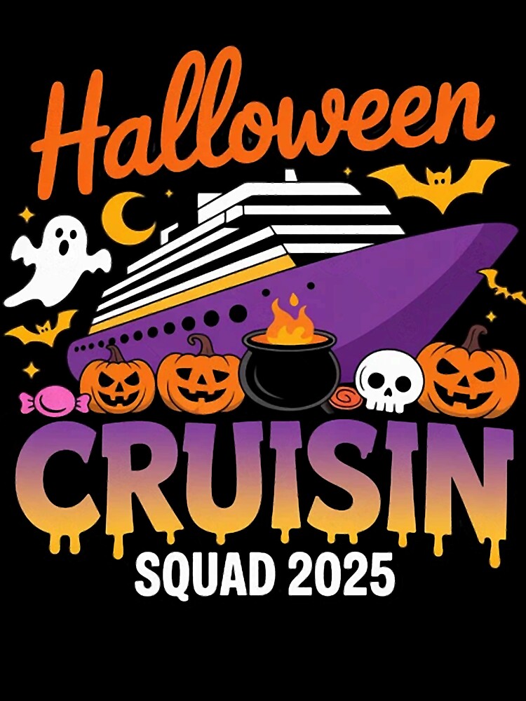 Halloween Cruise Squad 2025 Matching Family Trip by Vastingan
