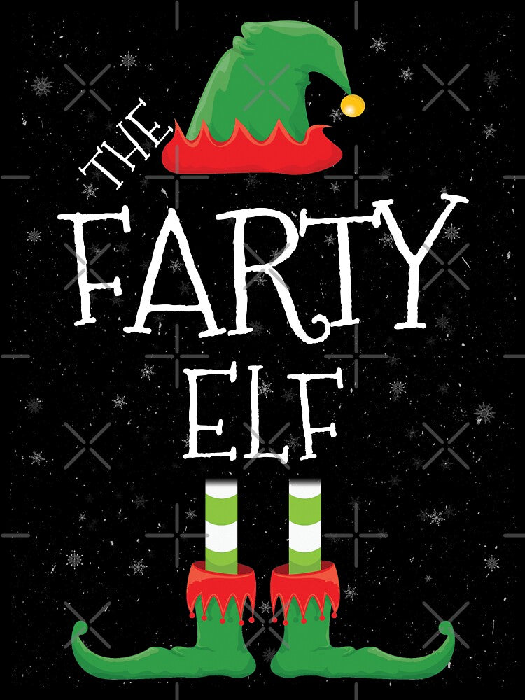 Farty Elf Family Matching Christmas Group Funny Gift by DavisHasari