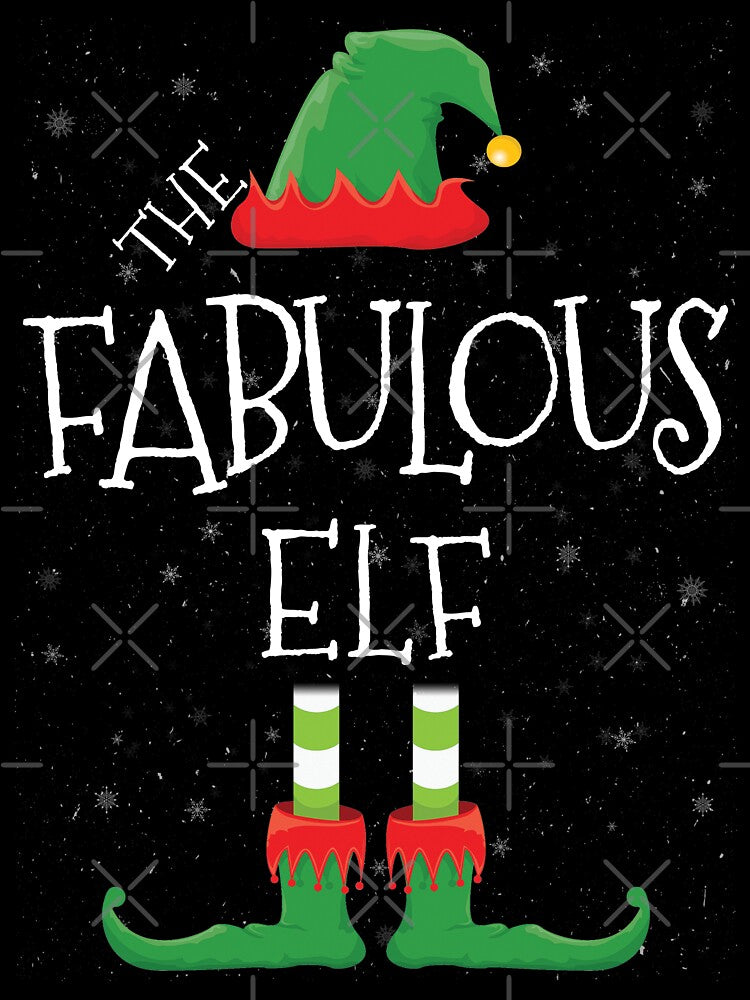 Fabulous Elf Family Matching Christmas Group Funny Gift by DavisHasari