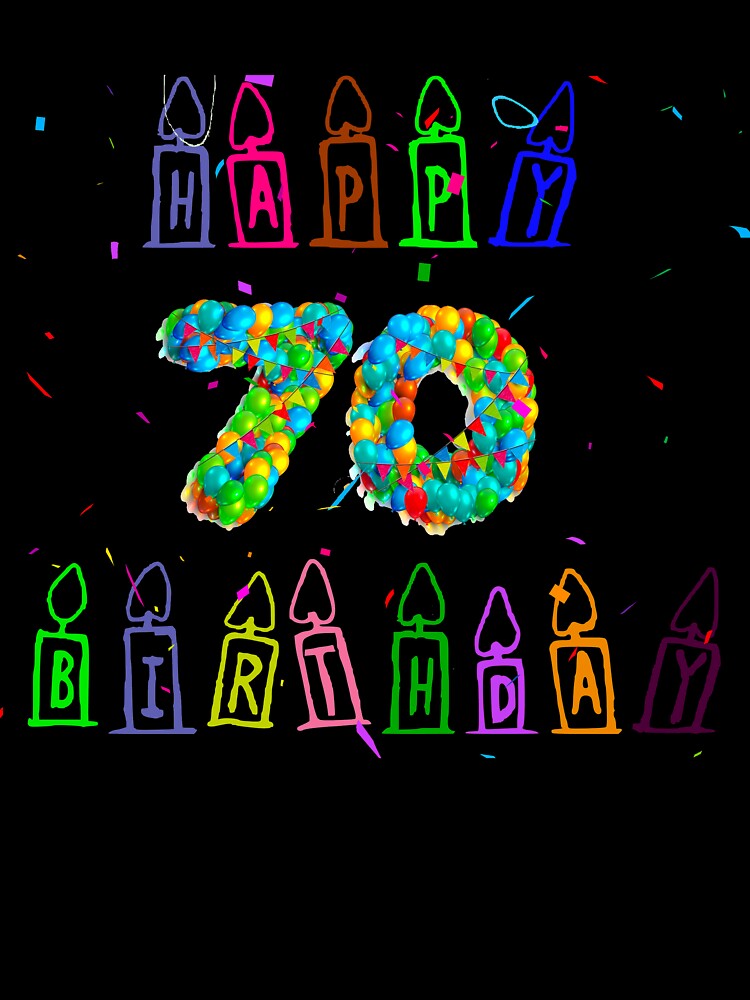 70th birthday gift idea, funny birthday present by ThommyBLN