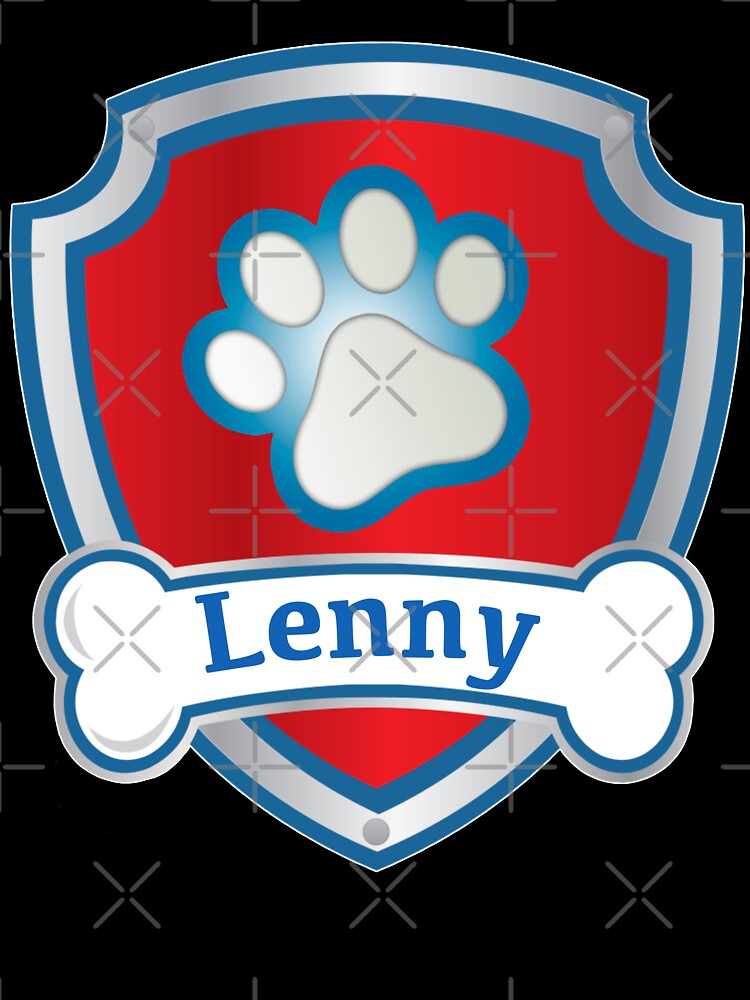 Lenny Name Paw Patroller by RMSartZ