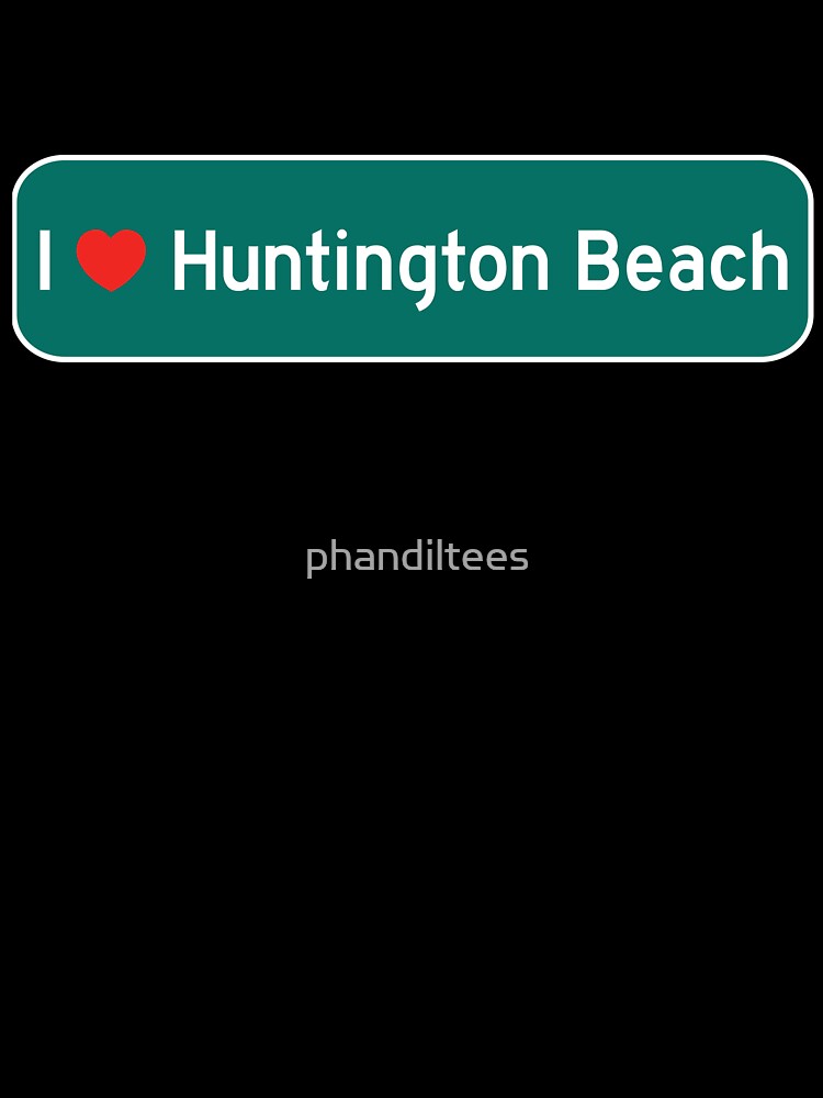 I Love Huntington Beach! by DoodleDashCollective