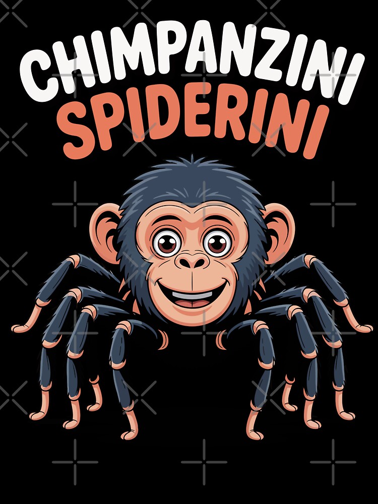 Chimpanzini Spiderini Italian Brainrot Meme by Jocksport