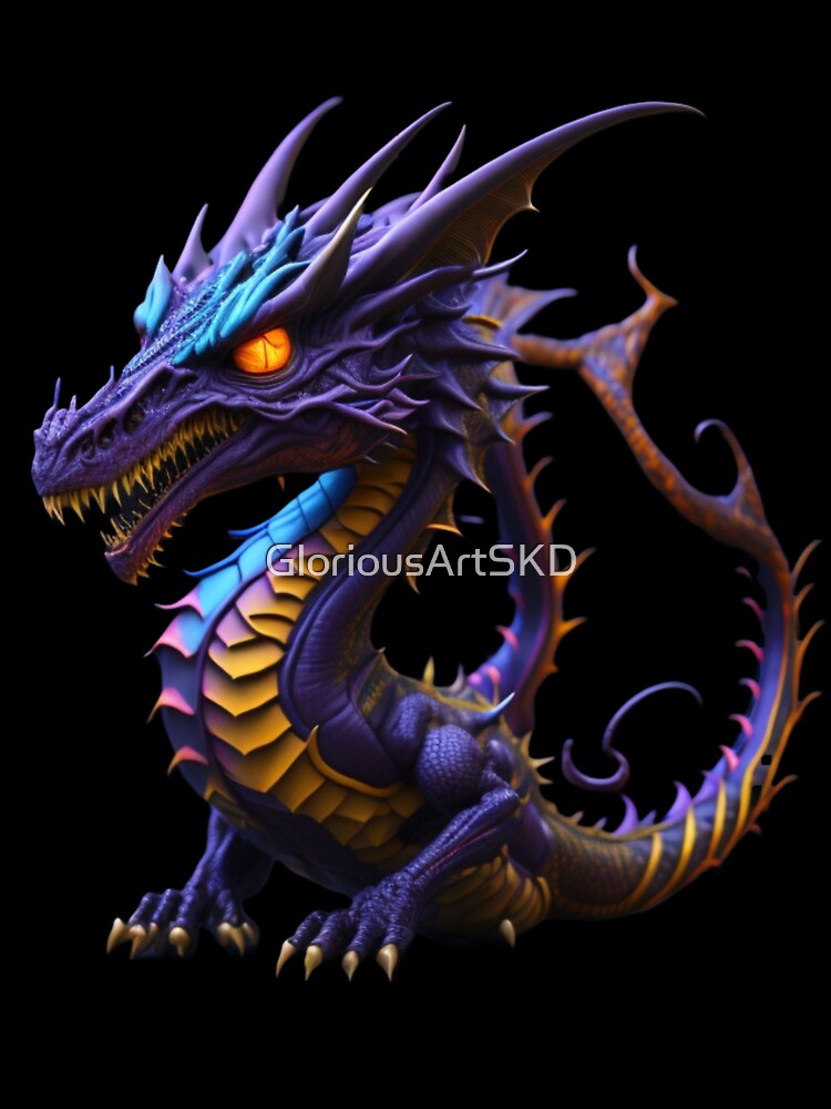 Cute and Wonderful Dragon by GloriousArtSKD
