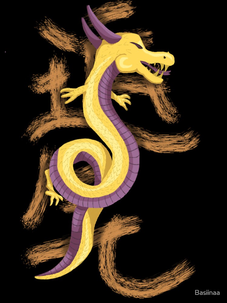 Chinese dragon by Basiinaa