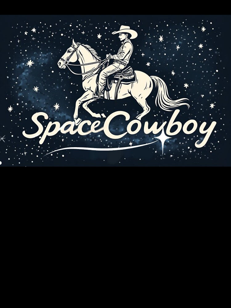 Space Cow Boy Constelation by fadeinkstudio
