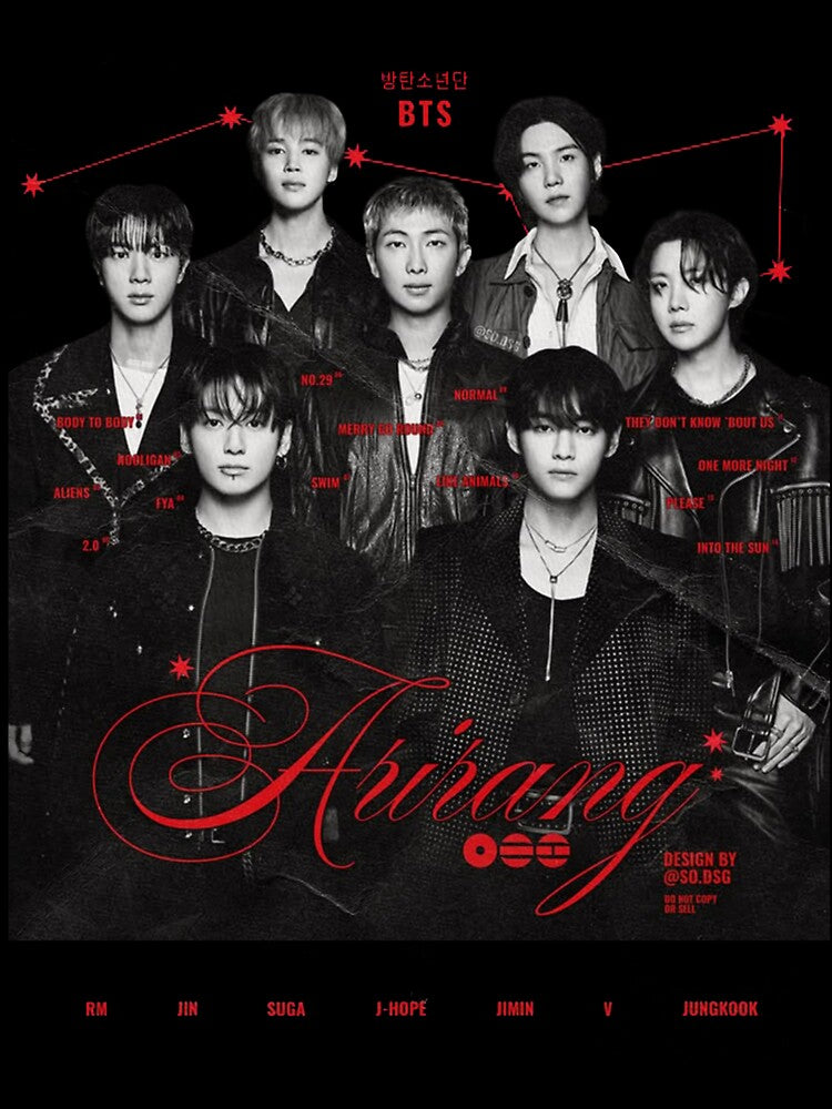 BTS Arirang Dark Constellation Poster by moamaxshop