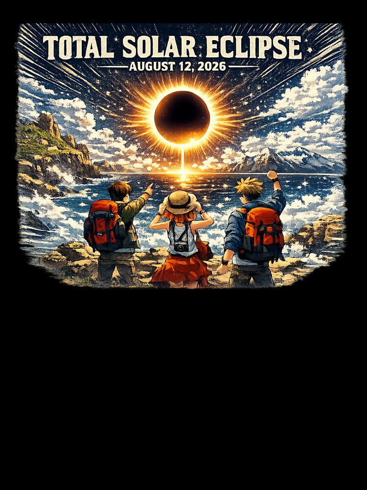 Anime Total Solar Eclipse 2026 Spain Iceland Adventure | August 12 Eclipse Chaser by HiPatti