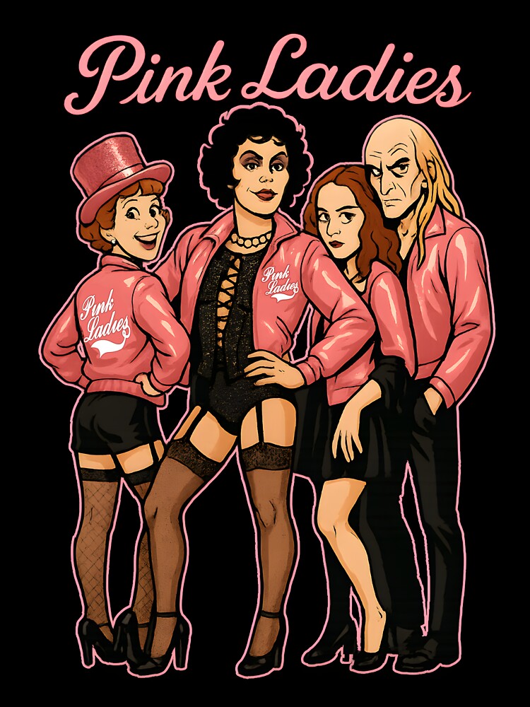 Pink Ladies - Rocky Horror Picture Show Edition by shopofdoom
