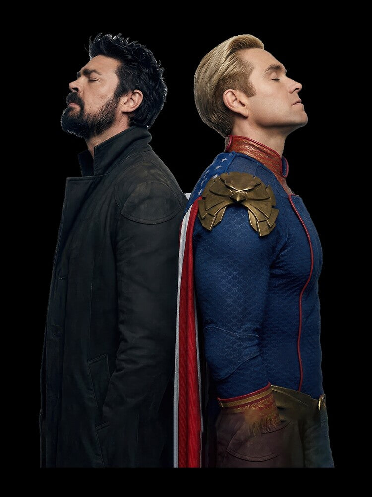 Vintage The Boys Side By Side | Homelander & Butcher Meme by DropTheChan