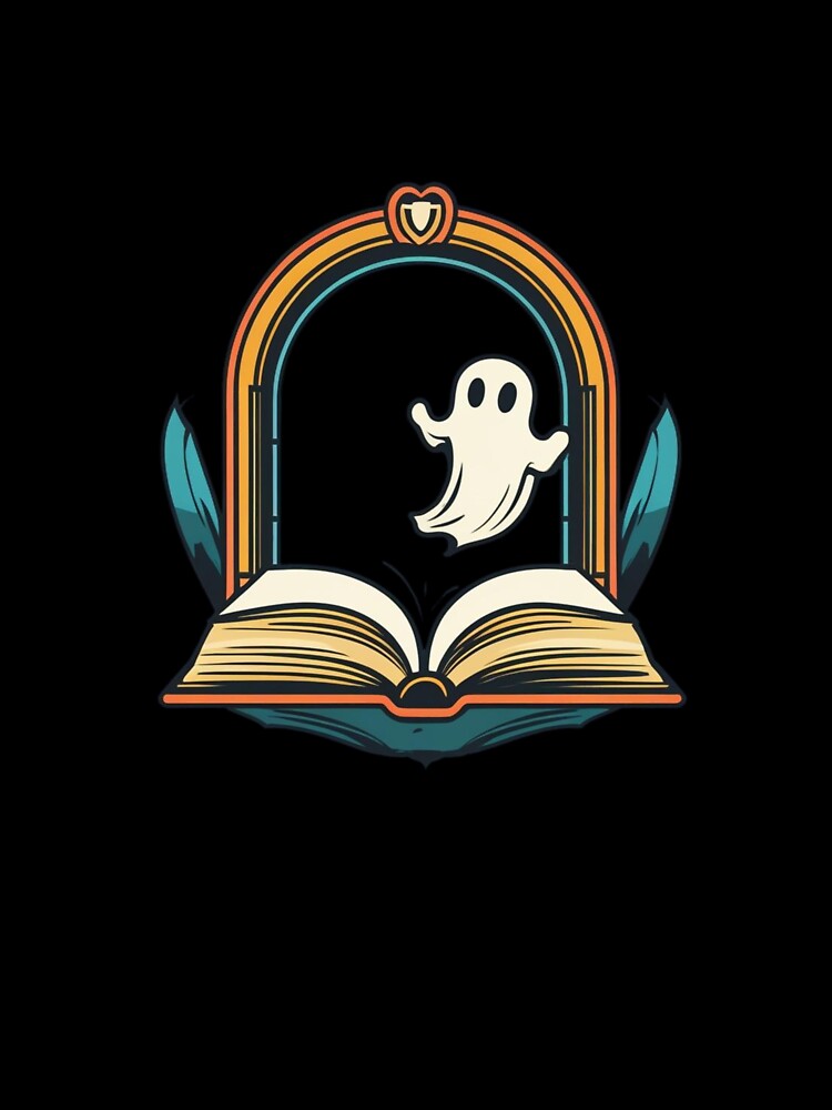 Emblem – Open Book With Tiny Ghost by fantasyy