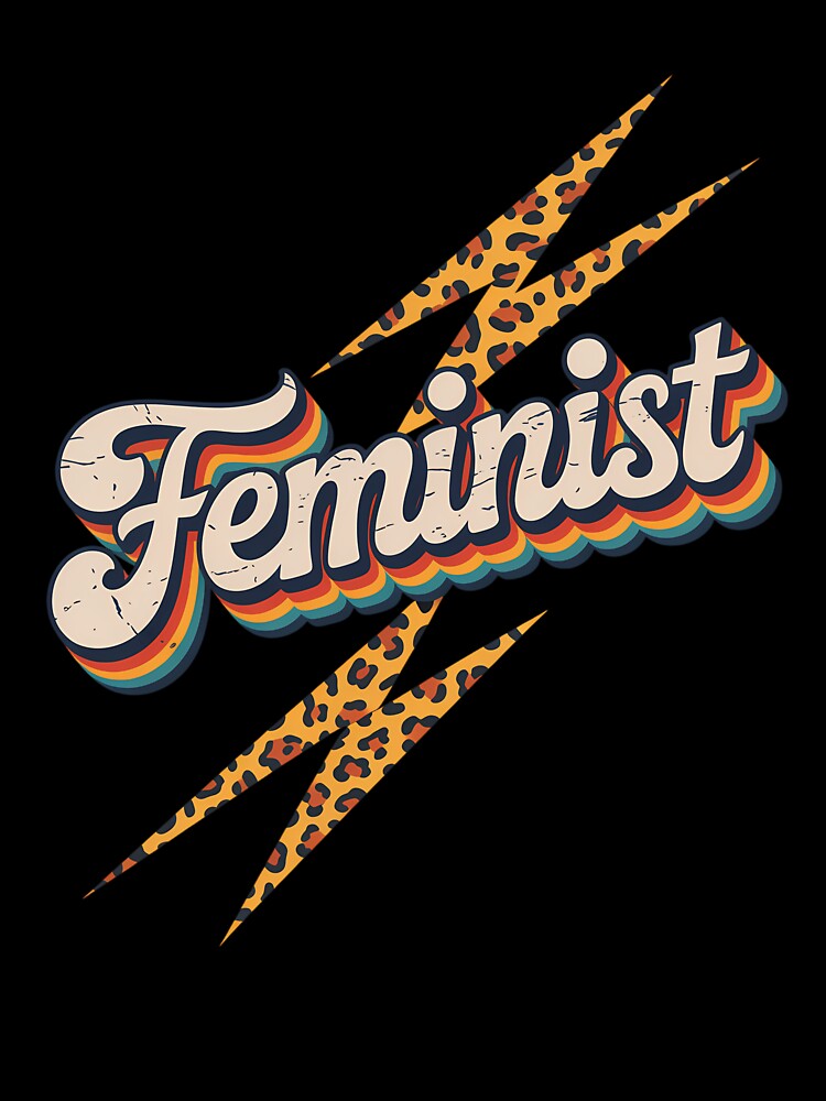 Feminist 70s Rainbow Feminism by saresublete
