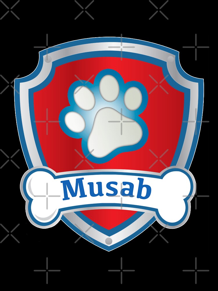Musab Name Paw Patroller by RMSartZ