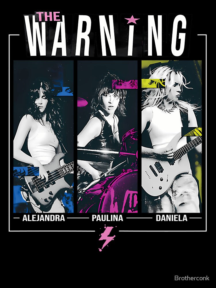 The Warning Tri Color Concert Design by Brotherconk