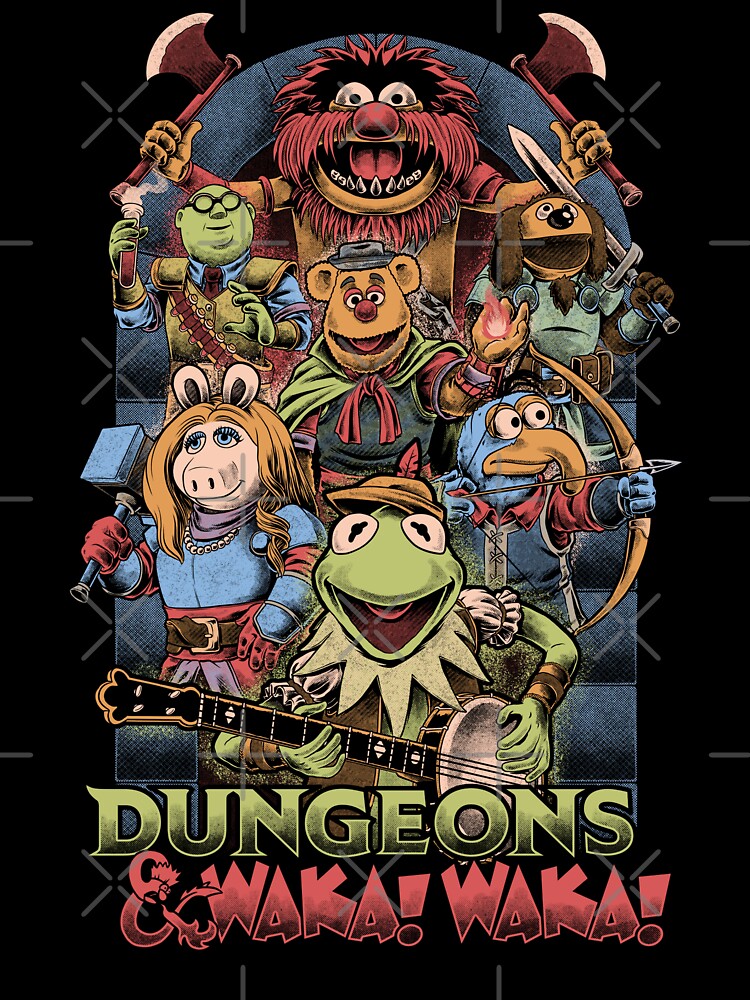Dungeons and Waka! Waka! - Puppet RPG Parody by Studio Mootant