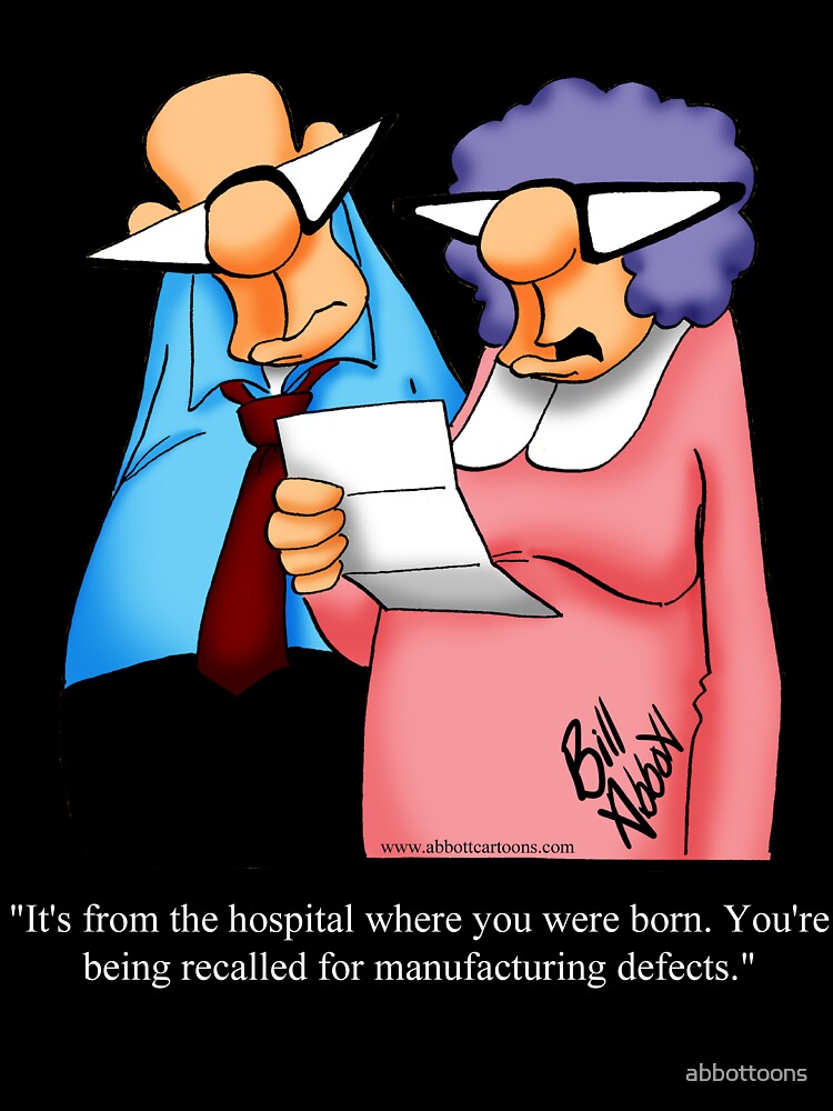 Funny Spectickles Birthday Cartoon Humor by abbottoons