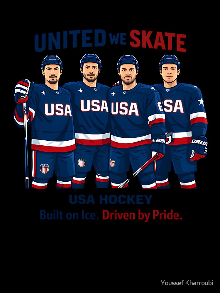 Usa Hockey by Youssef Kharroubi