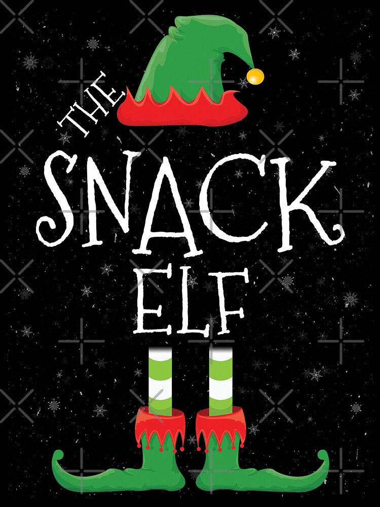 Snack Elf Family Matching Christmas Group Funny Gift by DavisHasari