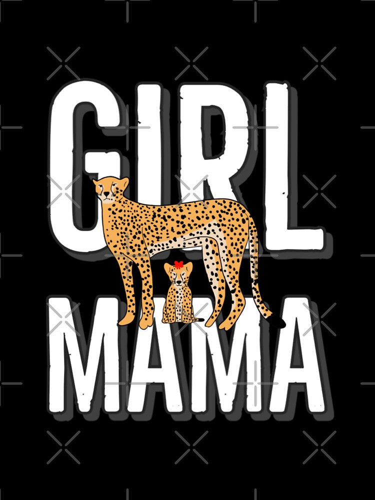 Girl mama cheetah and cub by Mermaidssparkle