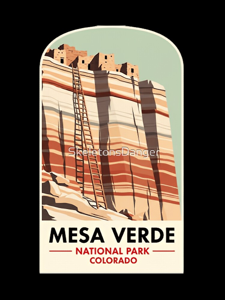 Mesa Verde Colorado National Park Pueblo Cliff Dwellings by SkeletonsDanger