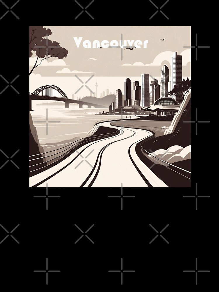 Vancouver Travel Poster by Art_By_Wing