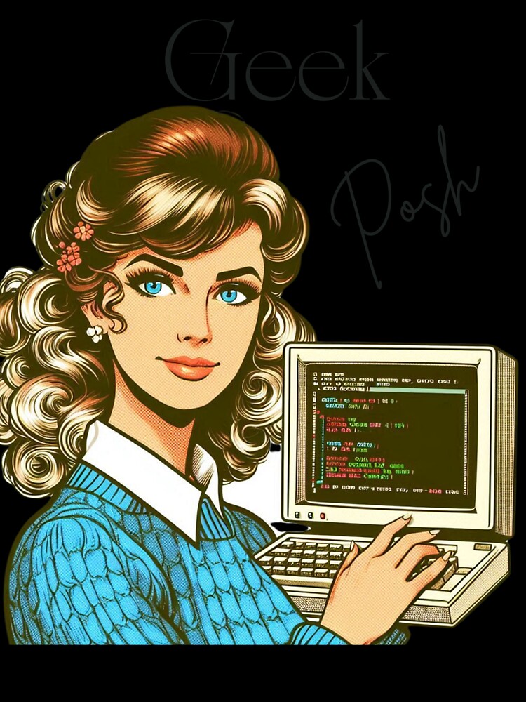 Geek Posh: Where Brains Meet Style Tshirt by CottageGingham