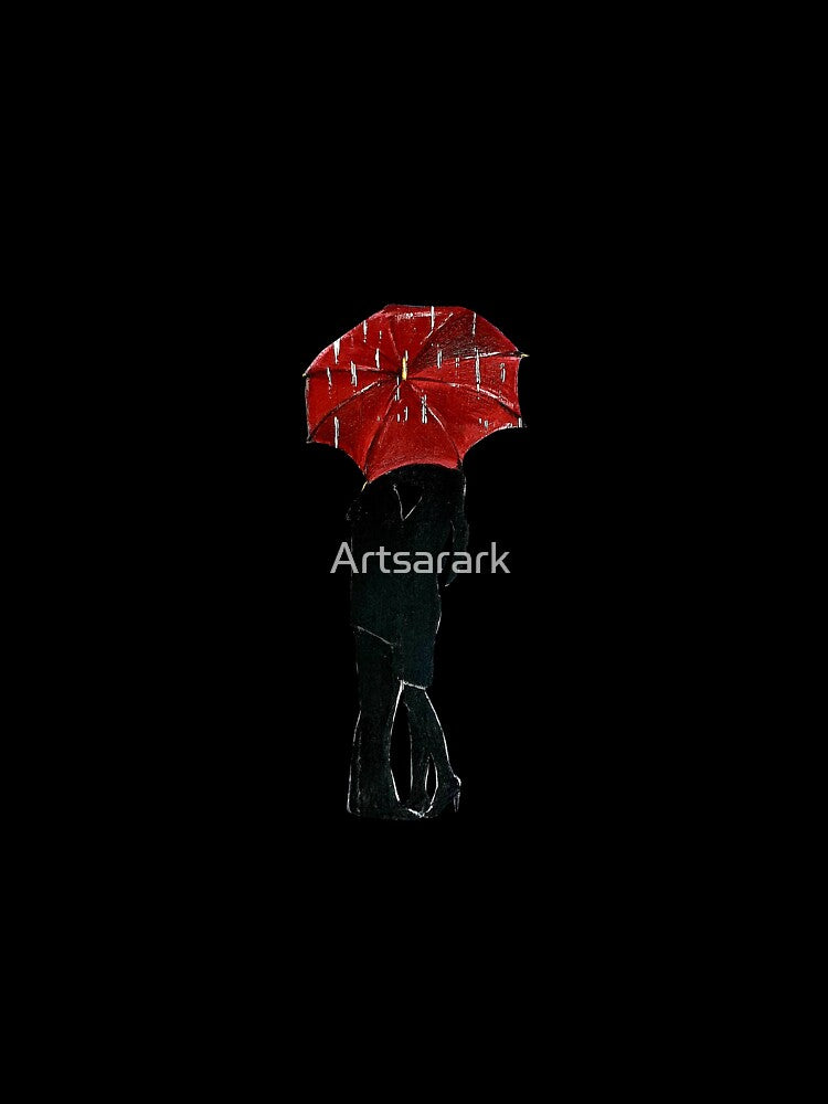 Couple with umbrella by Artsarark