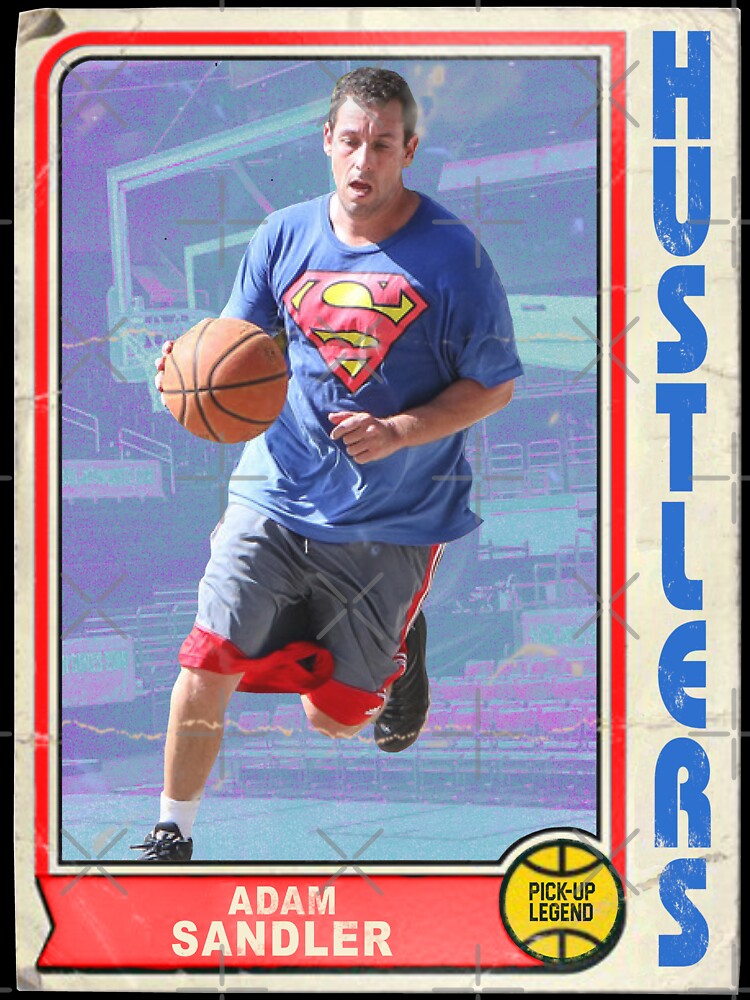 Retro Adam Sandler Pick-Up Legend Basketball Trading Card by acquiesce13