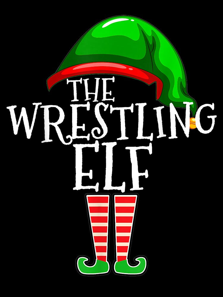 Wrestling Elf Group Matching Family Christmas Gift Boys by patsa4