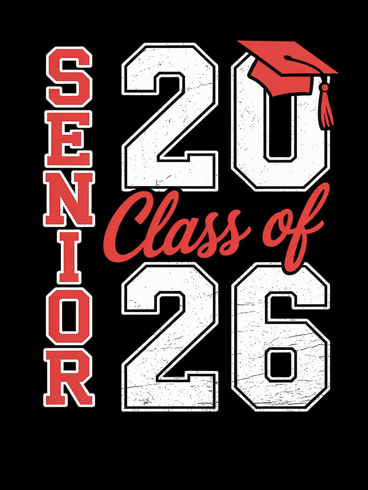 Senior 2026 Graduate Class of 2026 Graduation Men Women Kids by RonnasJackson