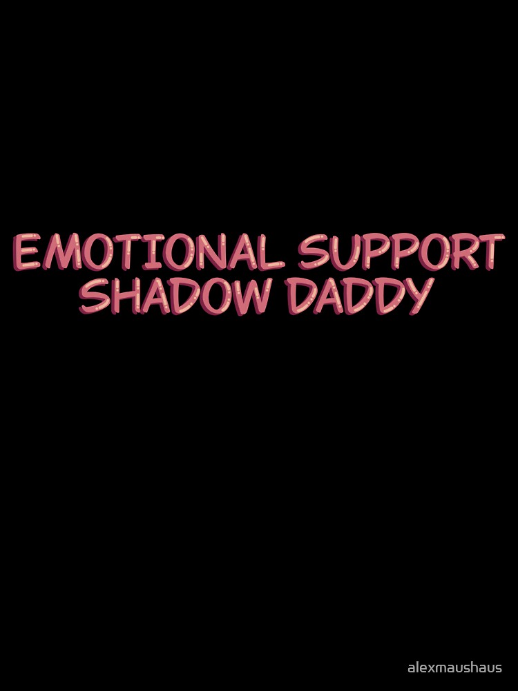 Emotional Support Shadow Daddy Pink Romantasy Reader Sticker by alexmaushaus