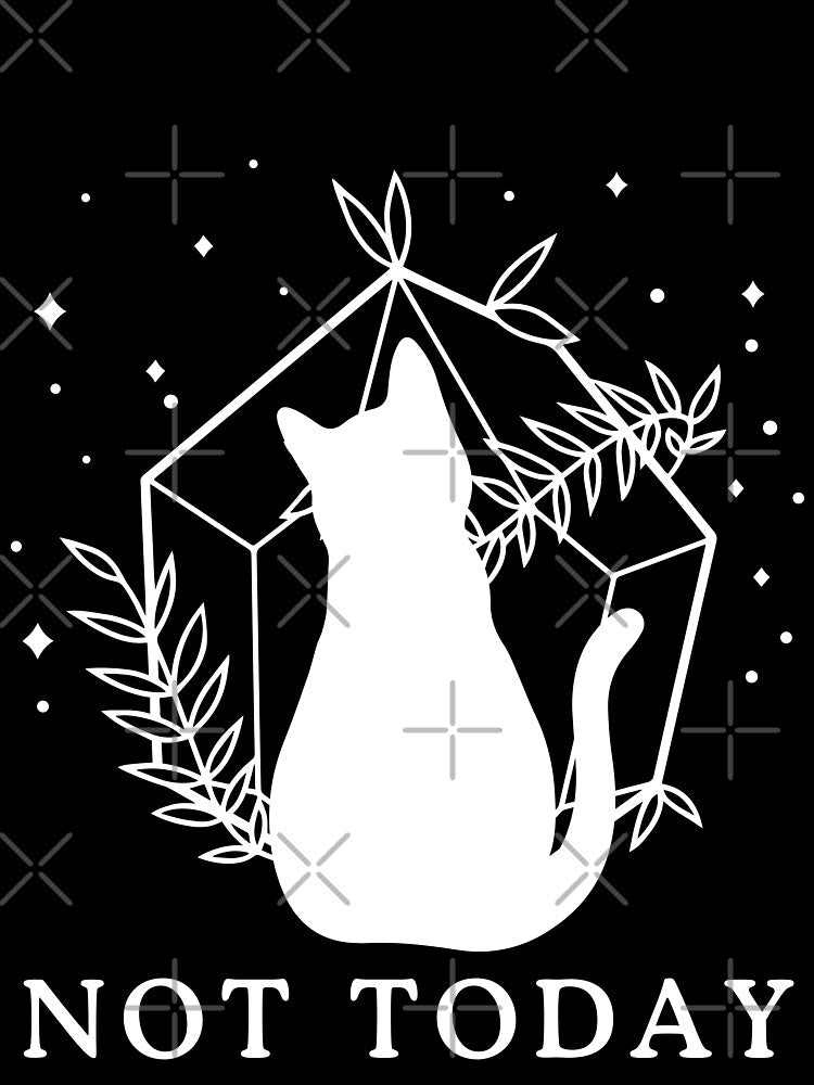 Not today cat by Peerless-Prime