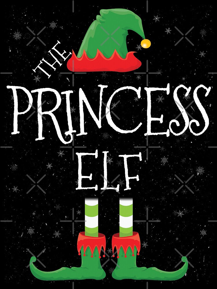 Princess Elf Family Matching Christmas Group Funny Gift by DavisHasari