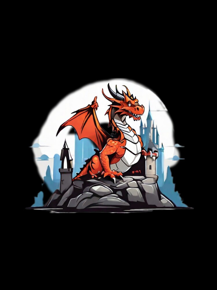 Cute Dragon T-Shirt - Adorable Dragon Graphic Tee by HiveMechs