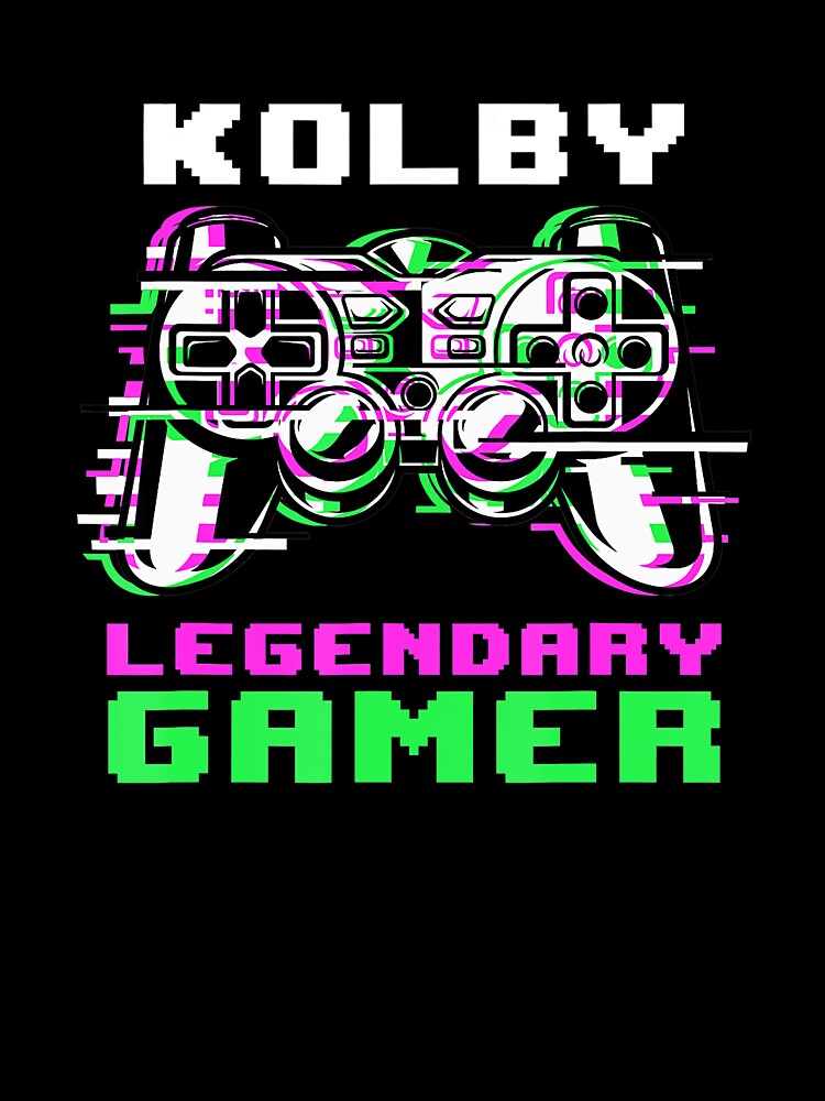 Kolby Legendary Gamer Pixel Style Gaming by FGTV2021