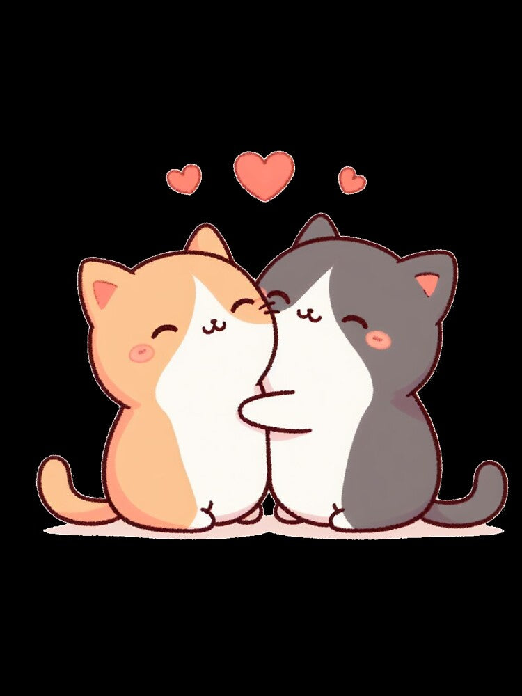 Cat Couple Valentine's Day by LemuellTrends