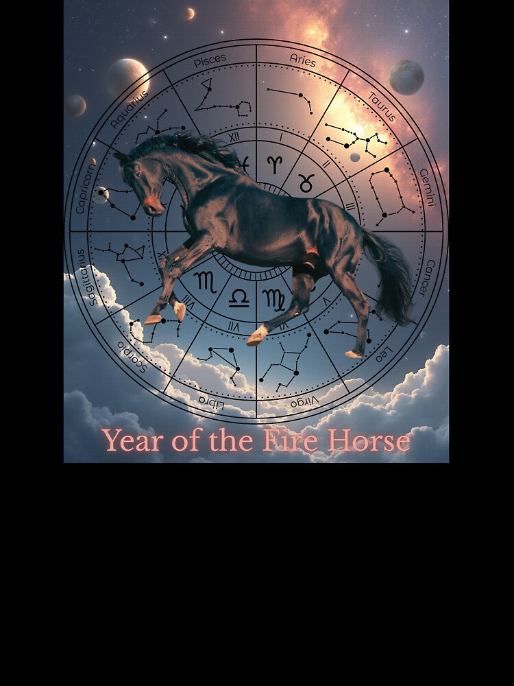 Year Of The Fire Horse Zodiak 2026 by PatiCreate