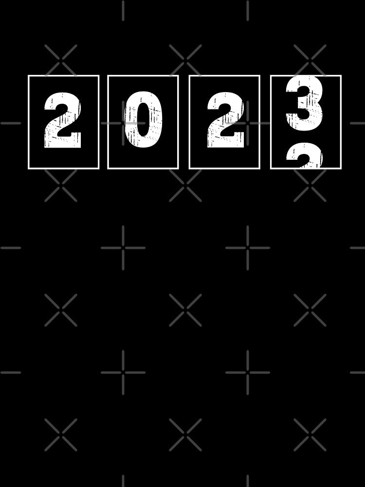 New Years Eve Retro Odometer NYE New Year 2023 by Merchking1