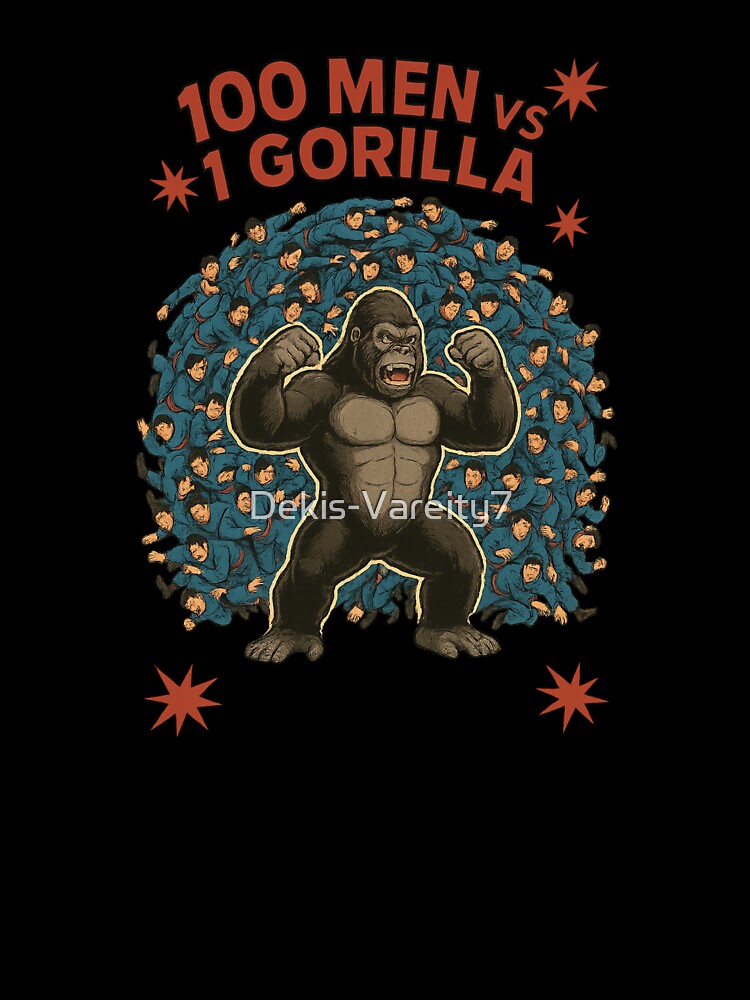 100 Men vs Gorilla Primal power by Dekis-Vareity7