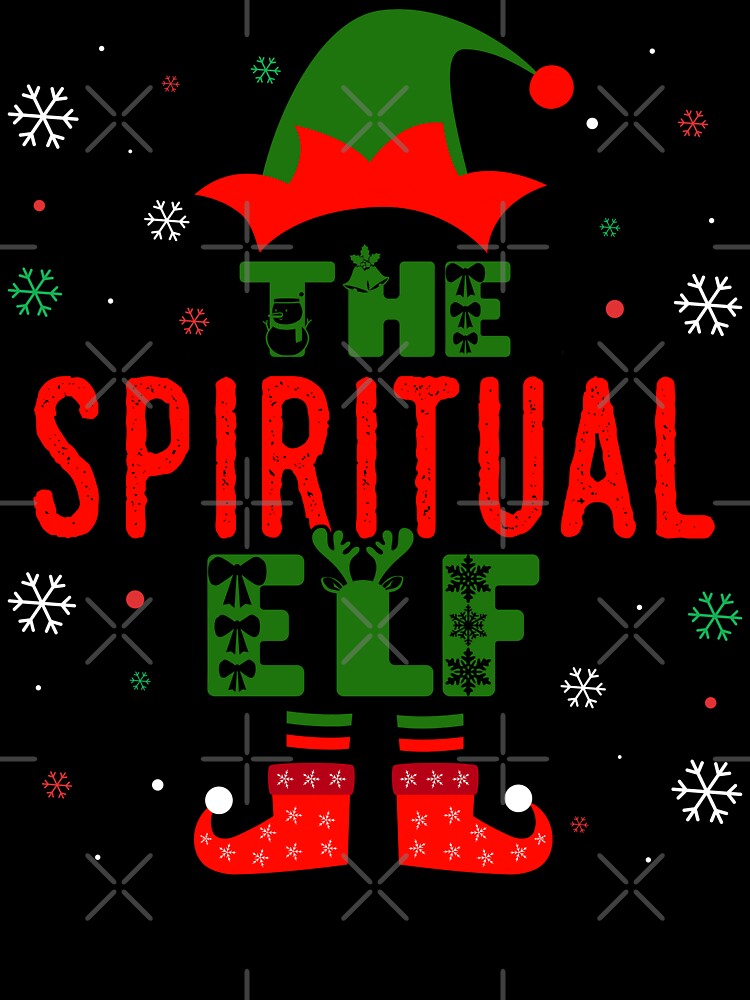 Family Christmas Matching Squad Outfit Elf Funny Spiritual by artworkbyrihen