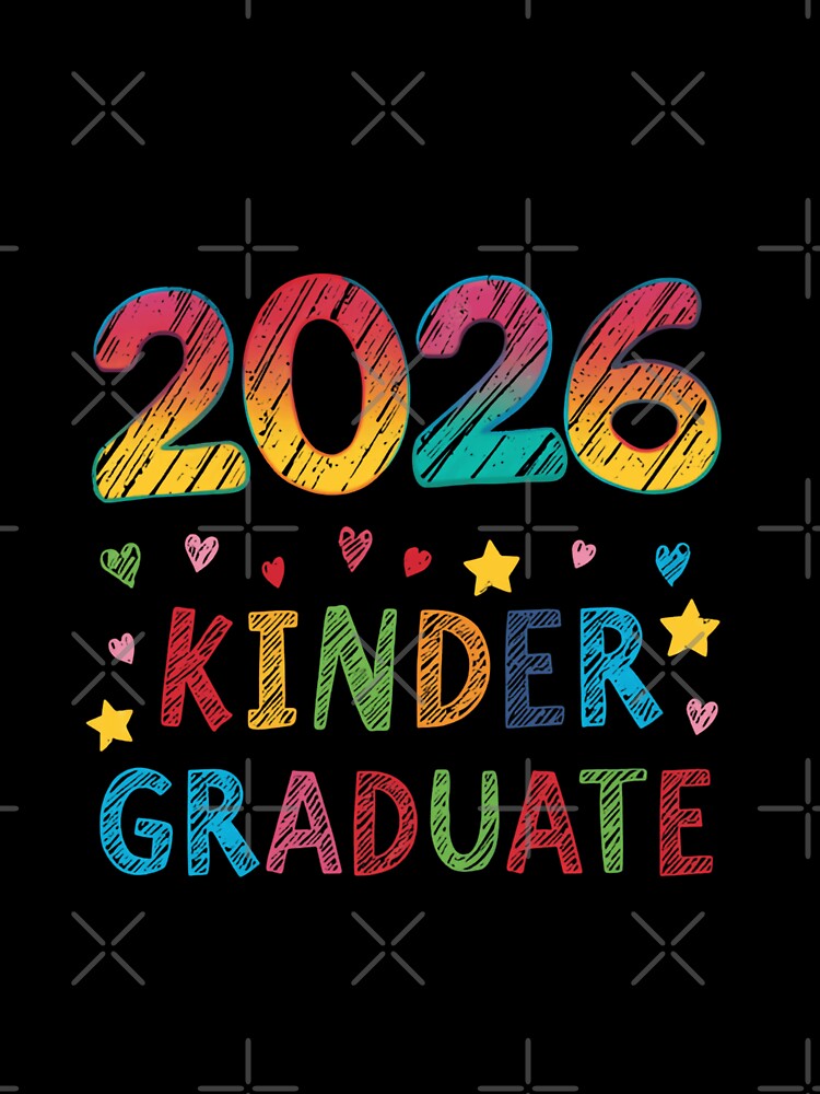2026 Kinder Graduate Kindergarten Class Of Graduation by JonesFlora2025
