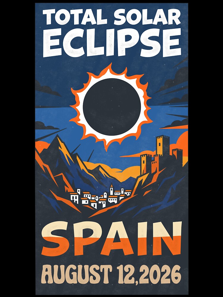 Total Solar Eclipse Spain 2026 – A Once-in-a-Lifetime Sky Show by CARPIO Creations