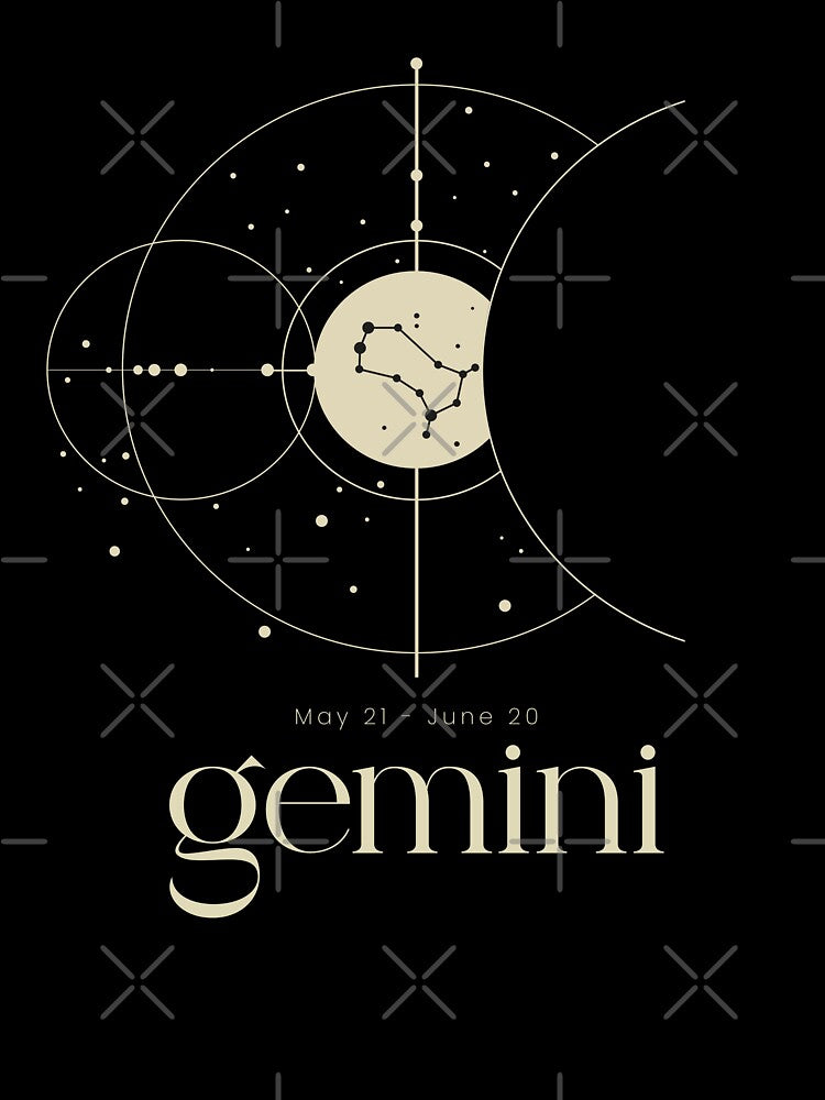 Gemini Star Constellation Zodiac Sign Astrology Horoscope Aesthetic by VermintStudio