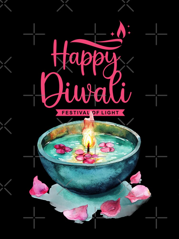 Diwali Festival of Light ,yoga Happy Diwali ver 9f| matrics Lights | Indian Deepavali Celebration with Diyas, Rangoli & Lord Ganesha | Hindu Festival Art & Gifts by mndesignworx