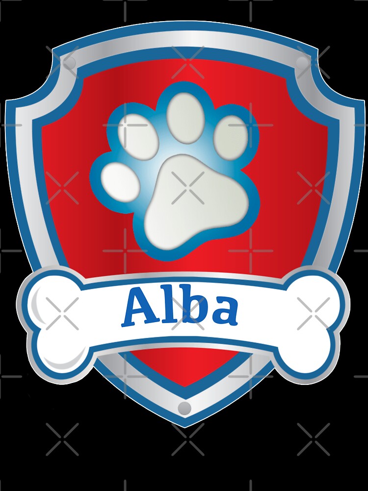 Alba Name Paw Patroller by RMSartZ